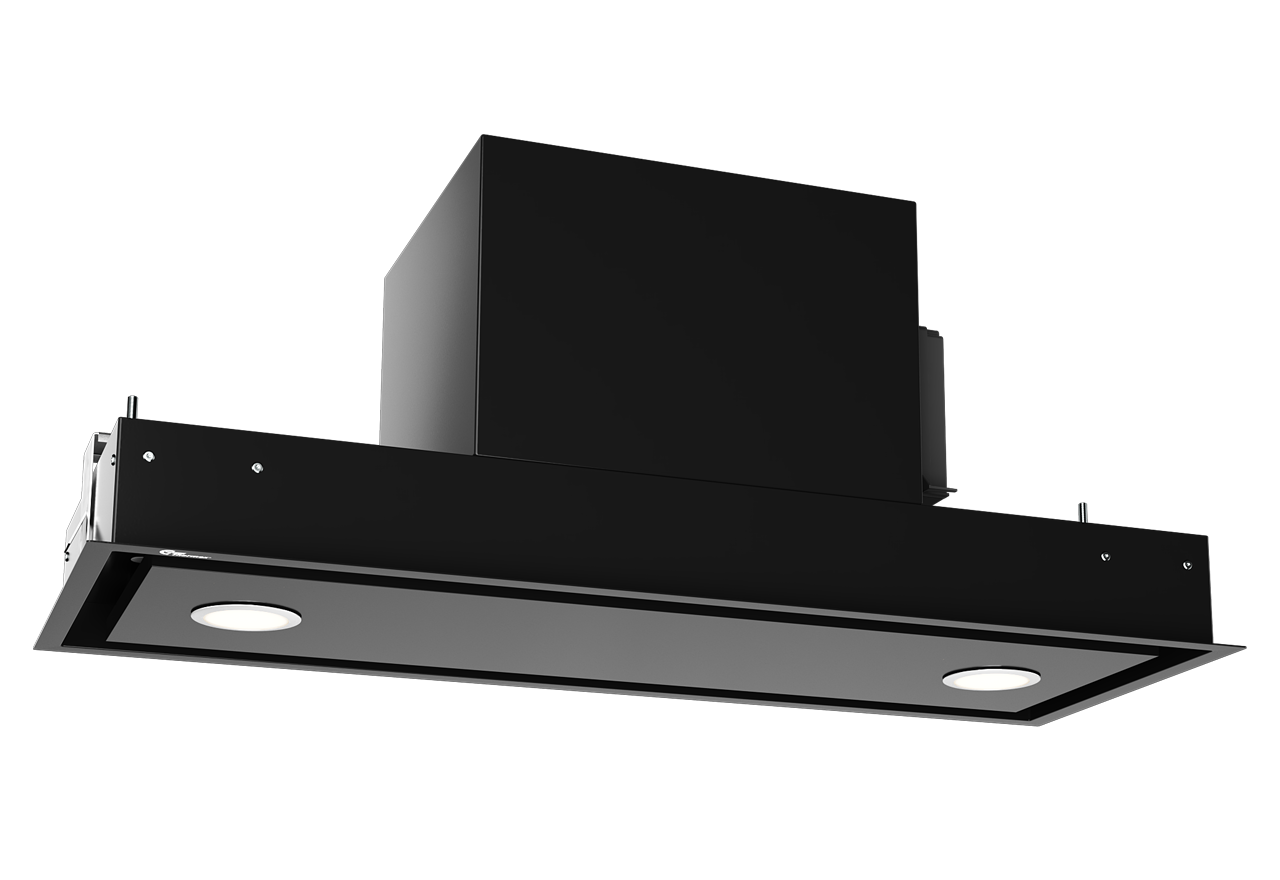 Design Line 8003 - 80 cm - build-in - black - Smarthome