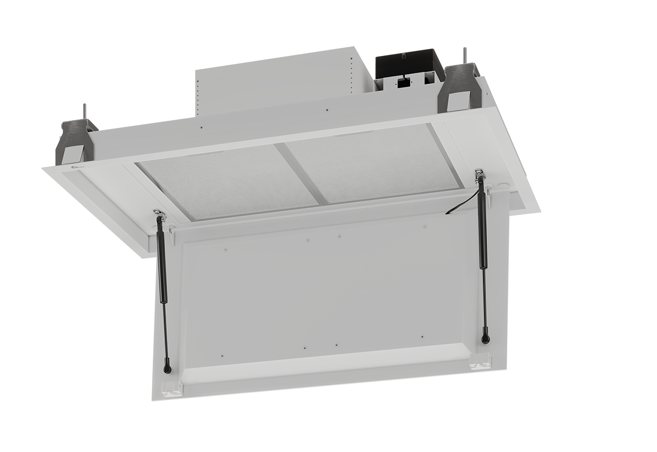 Passat Medio II - 90x50 cm - blanco con motor