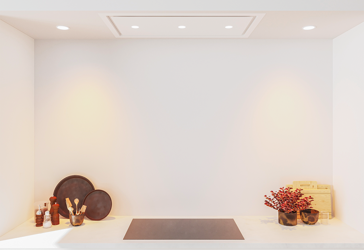 Passat Medio II - 90x50 cm - blanco con motor