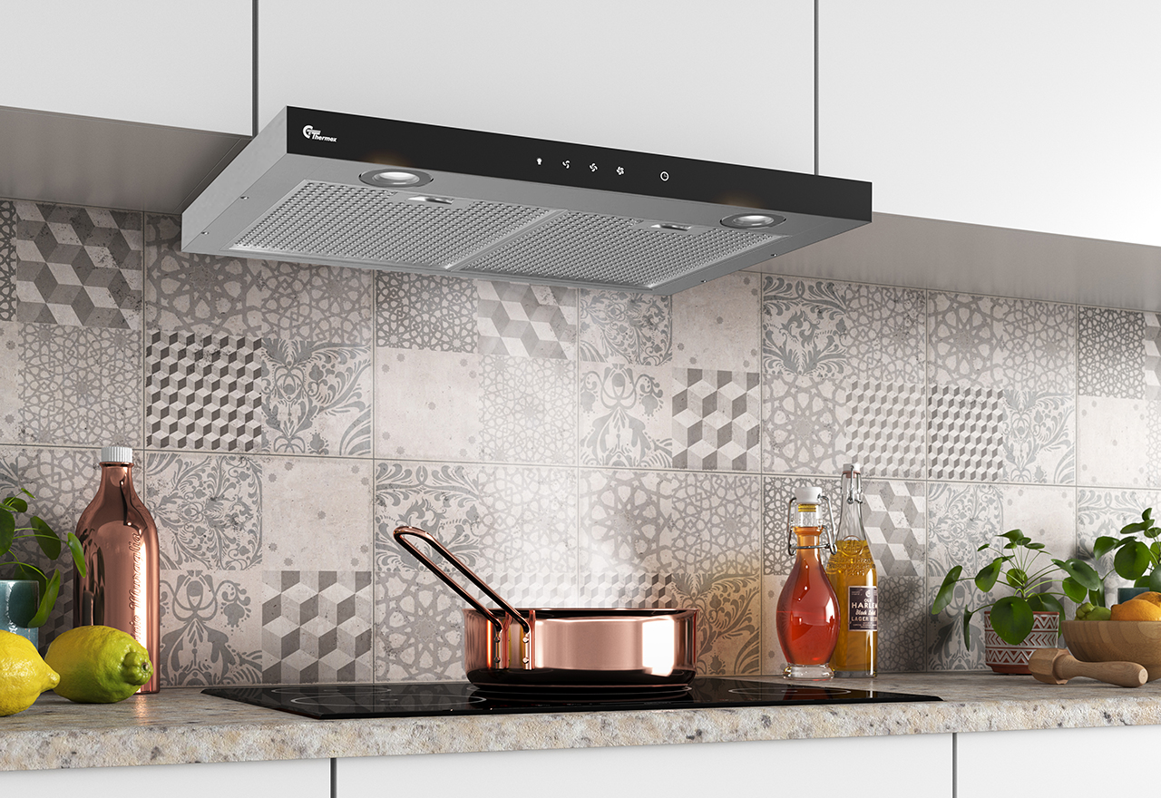 Super Silent GT 600 mm Inoxidable/Negro Con motor