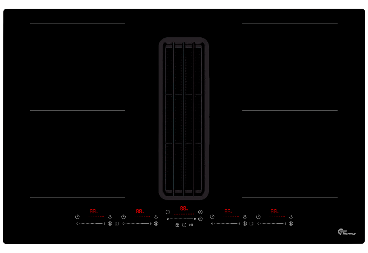 Downdraft One 80 cm med kulfilter