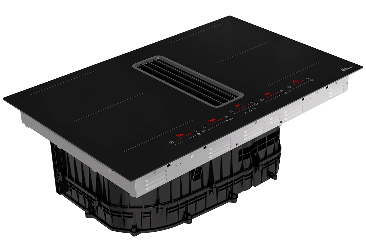 Downdraft One 80 cm med kulfilter