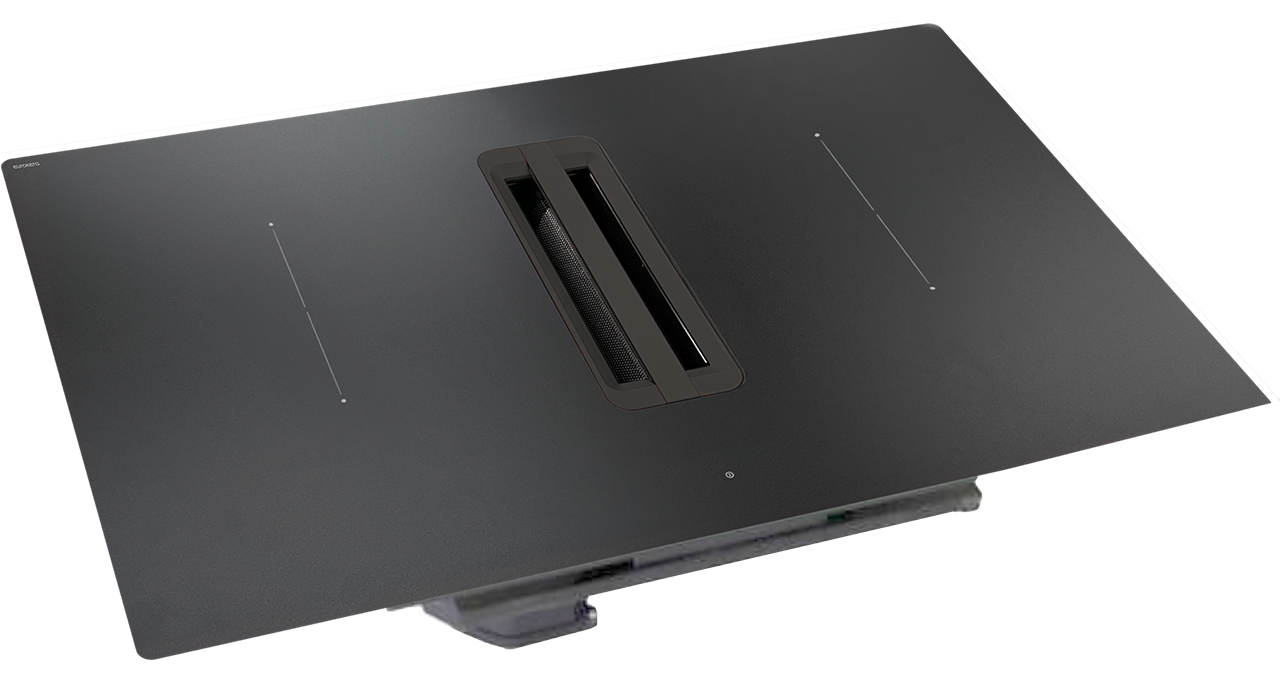 Point Cyclone 83 cm kogeplade med emhætte