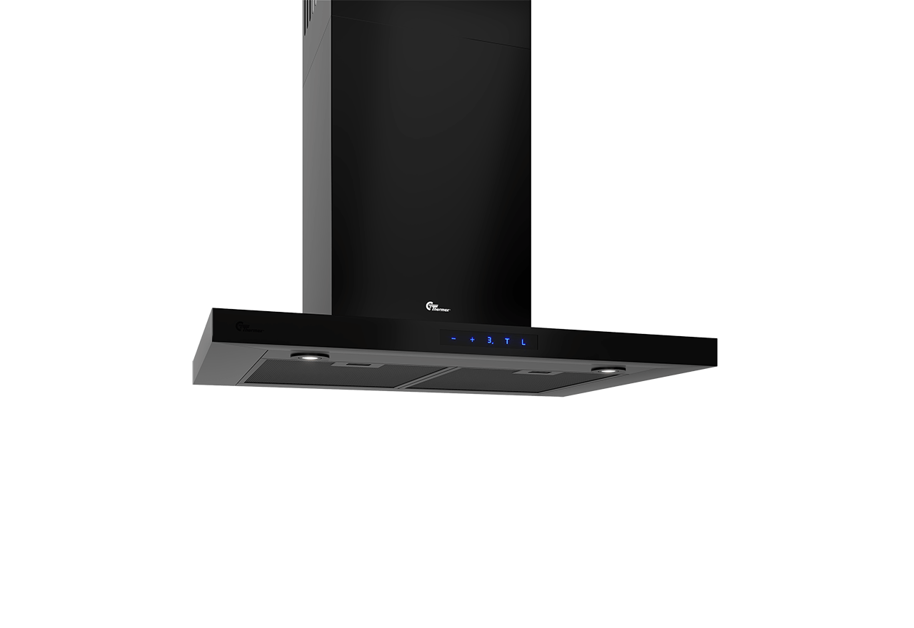 Harwich II pared 700 mm Negro con motor