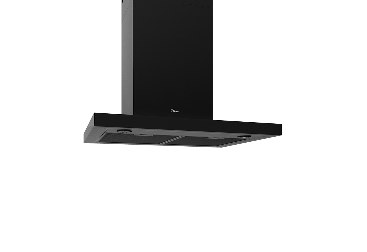 Design Line 8001 - 60 cm - pared - negro - Smarthome