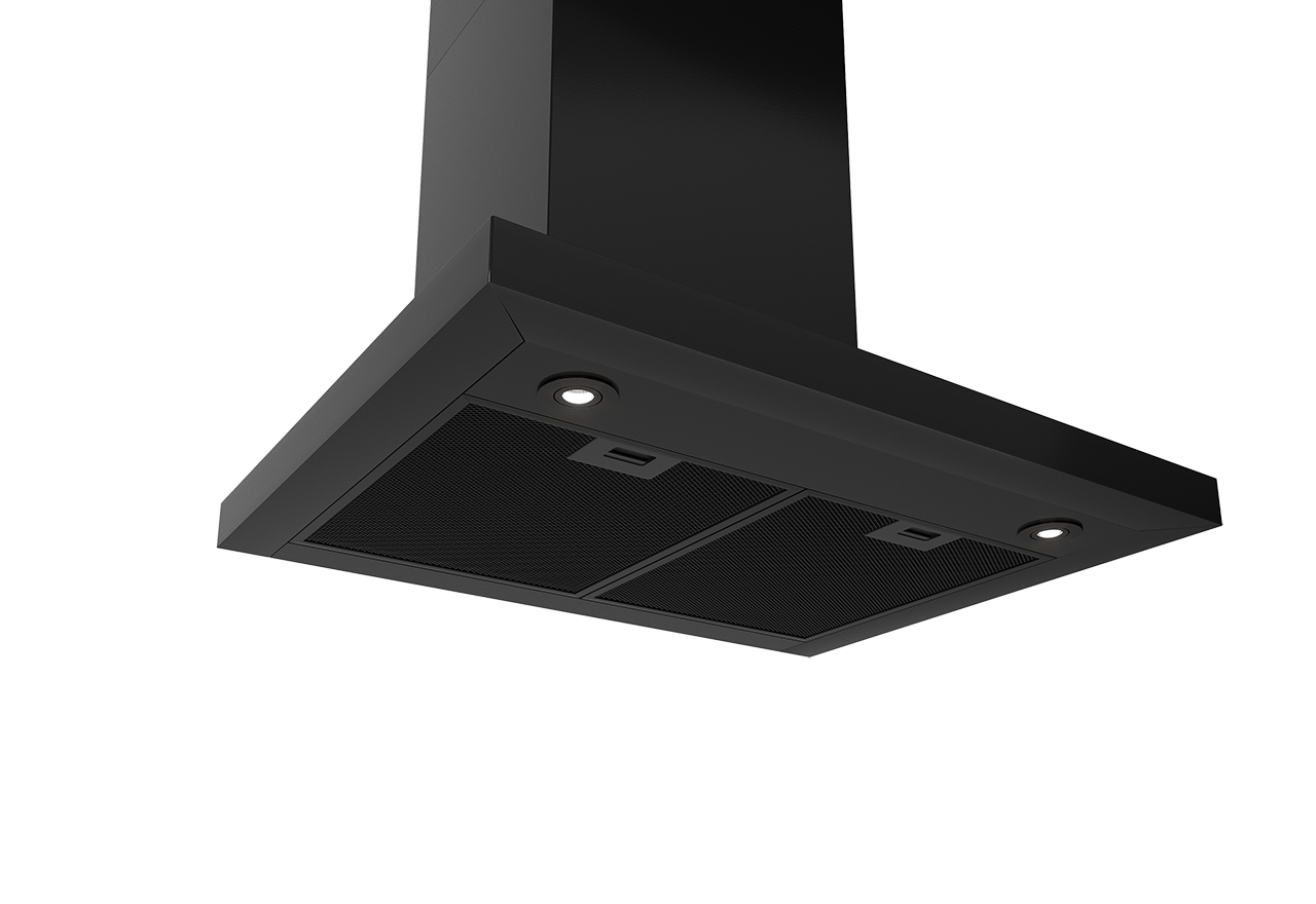 Design Line 8001 - 60 cm - pared - negro - Smarthome