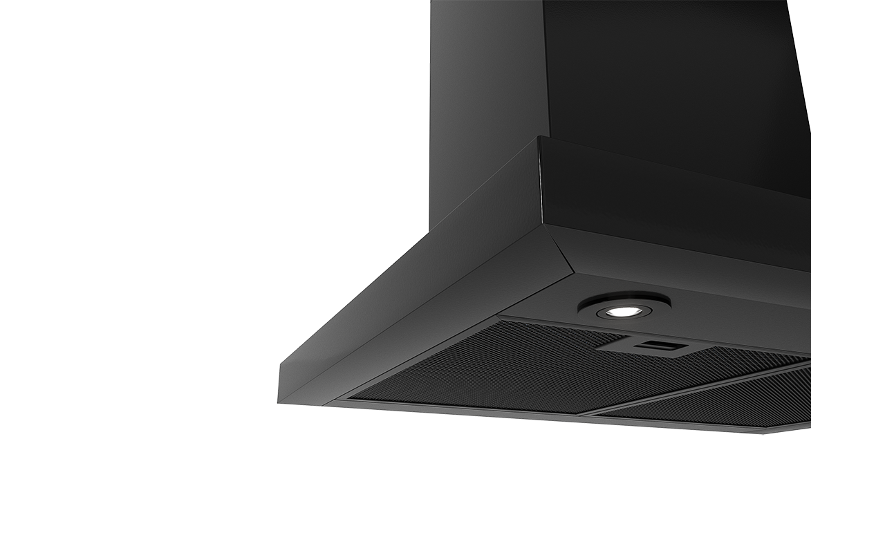 Design Line 8001 - 60 cm - pared - negro - Smarthome