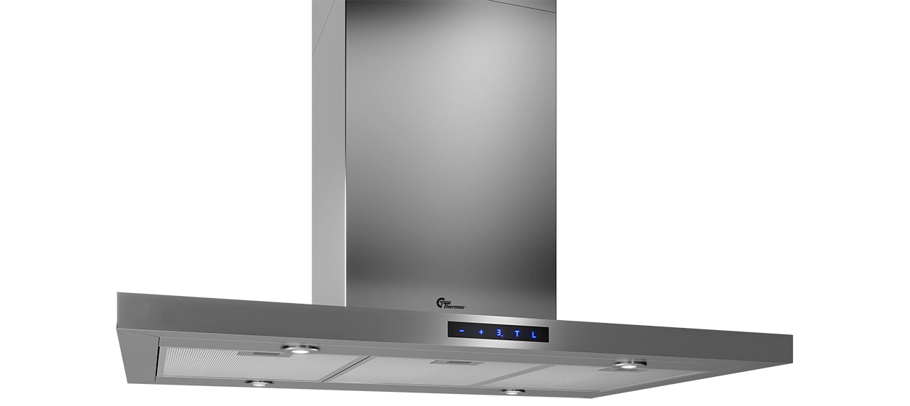 Harwich II Isla 900 mm Inoxidable con motor