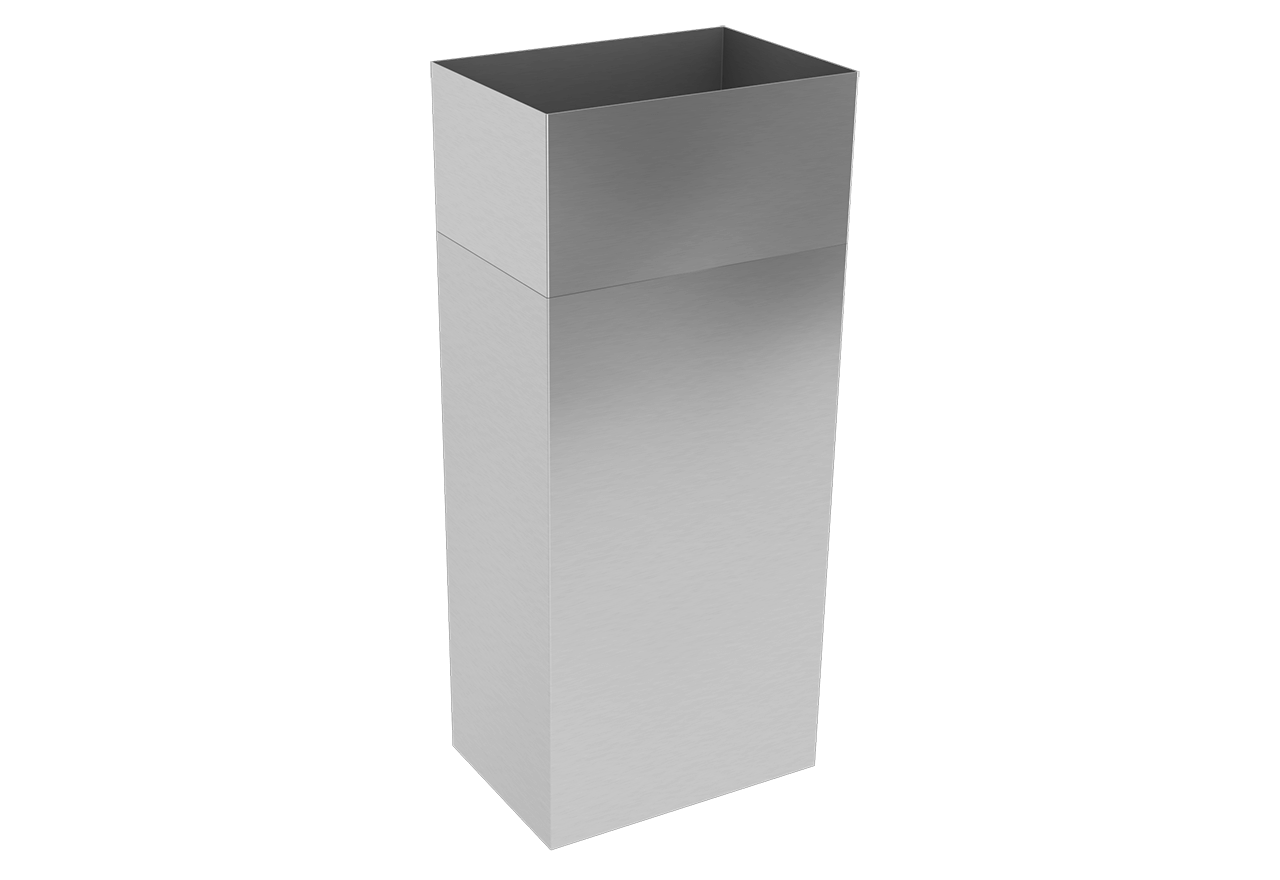 Chimenea extra-larga Inox 2x1000 mm ( Derby Is )