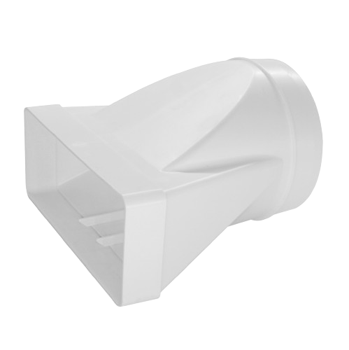 Conexión Plano a Redondo 220x90 mm - 150 Ø