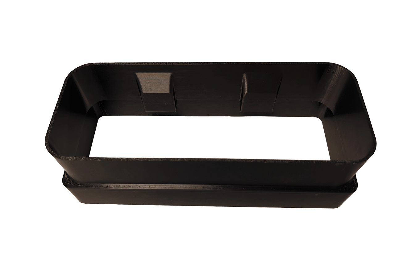 Transición 222x89 - 220x90 (Sección de conducto - Manguito)