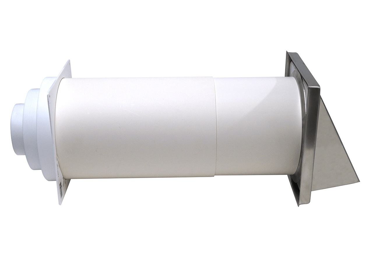 Pasamuro completo con reja Inox 150Ø