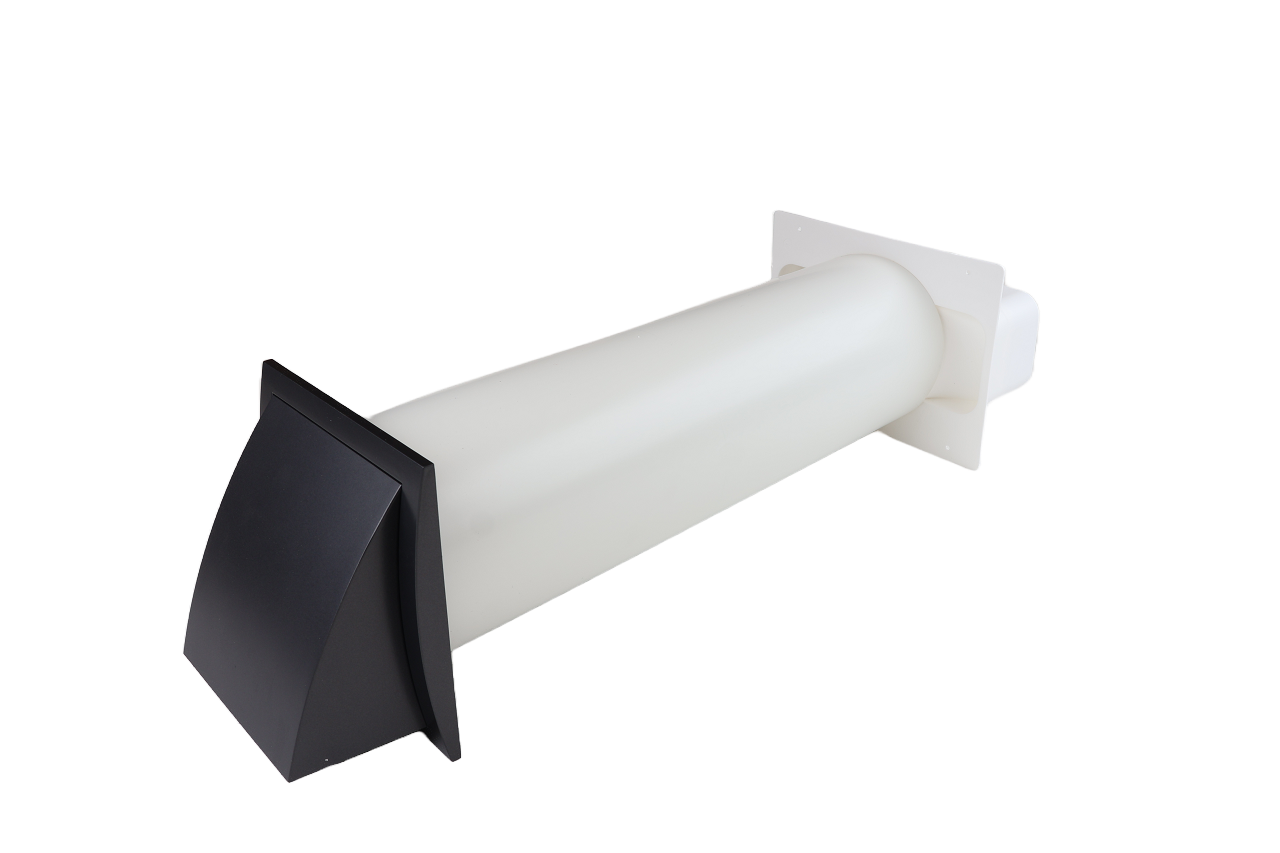 Kit de Paso de Pared 220x90 Antracita