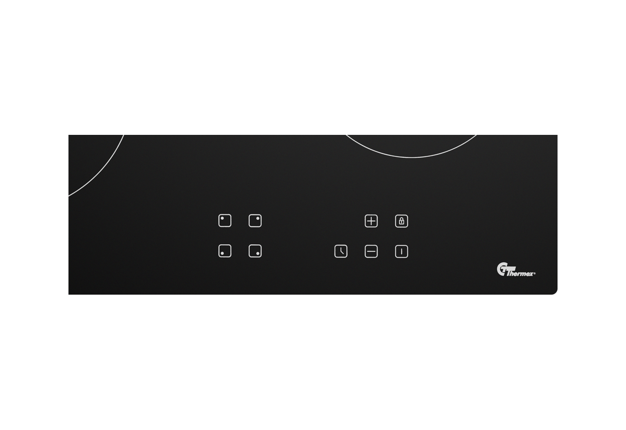 Vitrocerámica halógena 4 zonas TH1CER 60